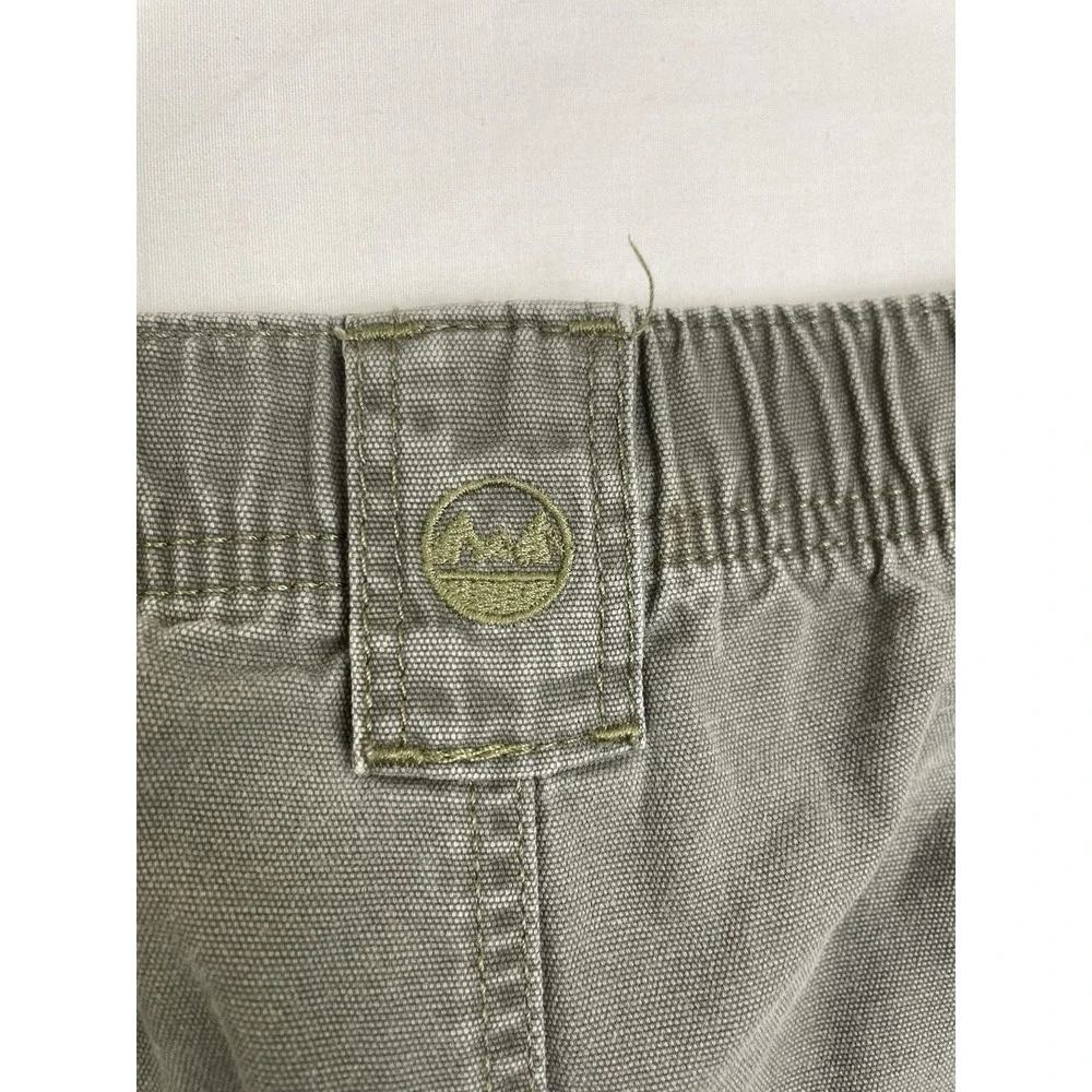 Wrangler‎ Authentic Issue Cargo Shorts Men 44* Olive Green Utility Outdoor